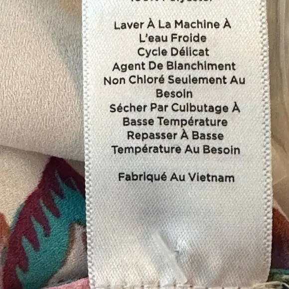 New! Talbots POET SLEEVE TOP - FLORAL SZ XS NWT - Picture 9 of 10